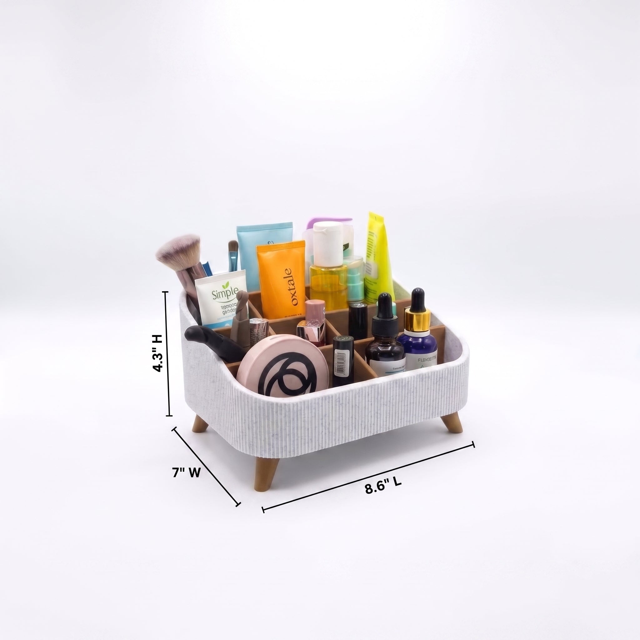 The Beauty Station Makeup and Skincare  Organizer