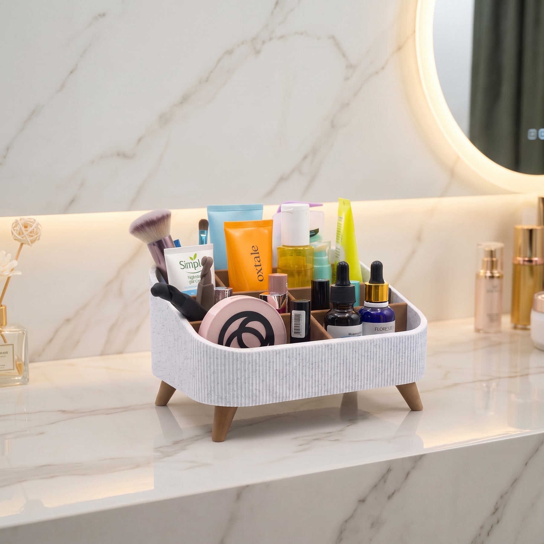 The Beauty Station Makeup and Skincare  Organizer