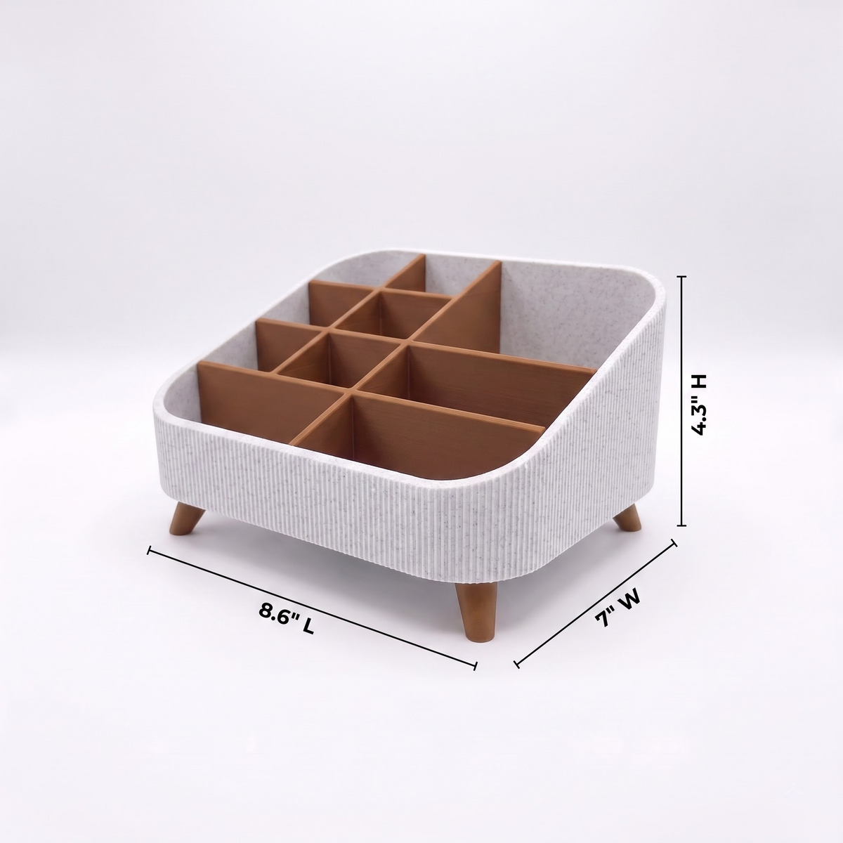 The Beauty Station Makeup and Skincare  Organizer