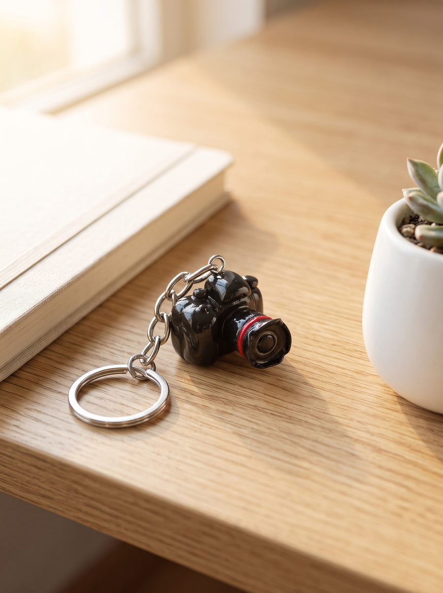 Camera Clay charm